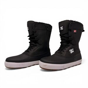 DC Shoes Men's Reach Insulated Winter Boot Black/White Size 12 ADYS300762